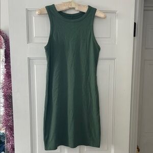 a new day Olive Green Ribbed Dress
